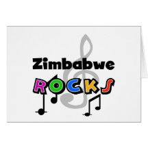 Zimbabwe Rocks Greeting Card
