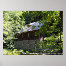Zimmerman mill, Minisink Hills Pa Posters
