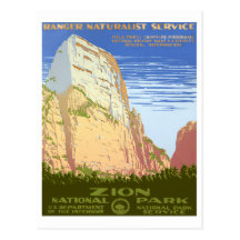 Zion National Park Postcard