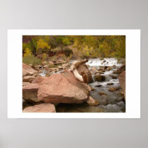 Zion National Park Poster