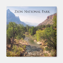 Zion National Park, Utah Refrigerator Magnet