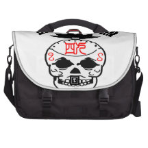 「ZIPANGU49ER」 SKULL logo No.1 ラップトップ用バッグ