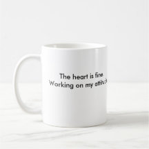 zipclub heart, The heart is fine.Working on my ... Mug