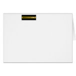 Zipper Black Yellow Copper 1aH The MUSEUM Zazzle Greeting Card