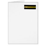 Zipper Black Yellow Copper 1bH The MUSEUM Zazzle Cards