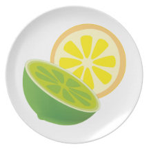 Zitrusfrüchte citrus fruits party teller