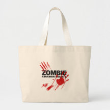Zombie Assassin Society Tote Bags