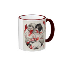 "Zombie Catfight!" Mugs