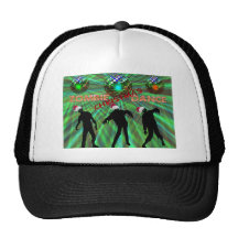 Zombie Christmas Disco Dance Trucker Hats