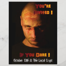 Zombie Event Invitation Custom Flyer