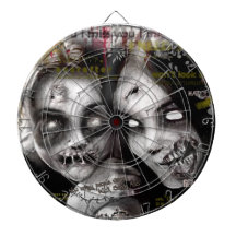 zombie girls dartboards