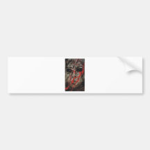 zombie night bumper sticker
