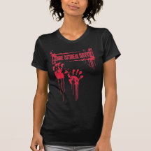 Zombie Outbreak Survivor Babydoll Tee Shirts