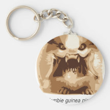 zombie-pig key chains