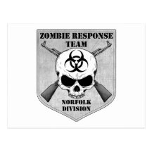 Zombie Response Team: Norfolk Division Post Cards