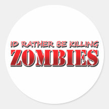 Zombie Sticker
