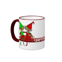 Zombie Yule '08 Coffee Mugs
