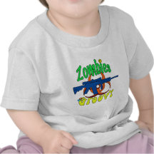 Zombies groovy shirt