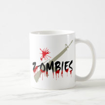 Zombies Hunter Coffee Mugs