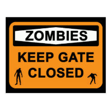 Zombies Post Cards