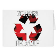 ZombiesRecycle Cards