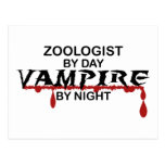 Zoologist Vampire by Night Post Cards