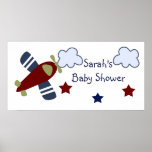 Zoom Along Aeroplane Poster/Banner Large