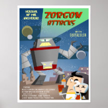 Zorgon Attacks Poster