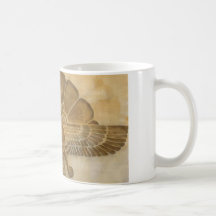 Zoroastrian Faravahar Symbol Coffee Mug