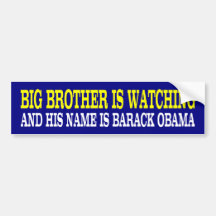 zz_bigbrother bumper sticker