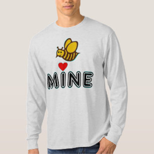 °•Ƹ̵̡Ӝ̵̨̄Ʒ♥Bee Mine Fun Long-sleeve T♥Ƹ̵̡Ӝ̵̨̄Ʒ•° T-Shirt