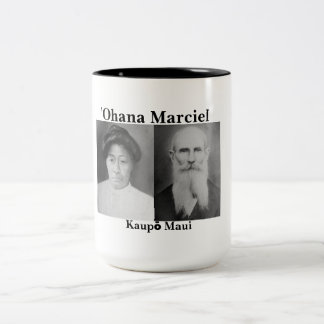 ʻOhana Marciel Black 15 oz Two-Tone Mug