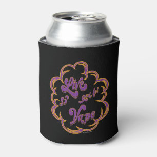 Ω VAPE Live and Let Vape by VapeGoat™ Can Cooler