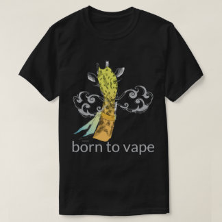 Ω VAPE Shirt | Born to Vape Giraffe DK VapeGoat™
