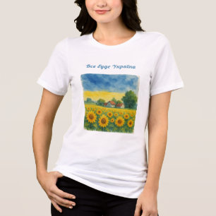 ВСЕ БУДЕ УКРАЇНА. Vse bude Ukraina. Tri-Blend Shirt