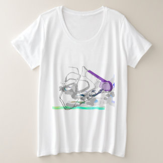 Это дизайн, детка! plus size T-Shirt