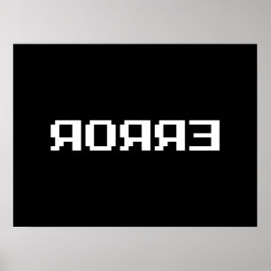 ЯOЯЯƎ ERROR POSTER