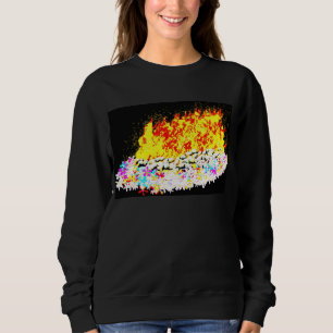 ל״ג בעומר Lag B'Omer sparkle bonfire Sweatshirt