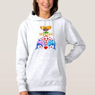♥ټ☘I Love Irish-Awesome St Patrick's Day Classic Hoodie
