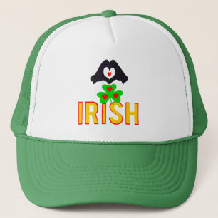 ❤ټ☘I Love Irish-Awesome St Patrick's Day Trucker Hat