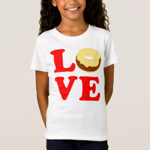 ღ♥ټLove Doughnut Bella Girls' Fabulous Baby Doll♥ღ T-Shirt