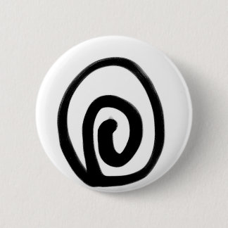 うずまき 6 CM ROUND BADGE