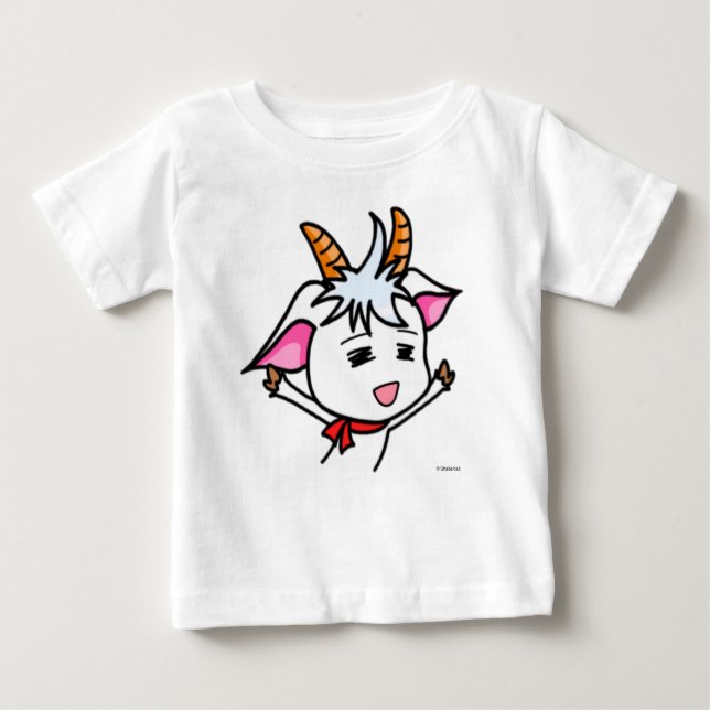 こかげのやぎ シャツ BABY T-Shirt (Front)