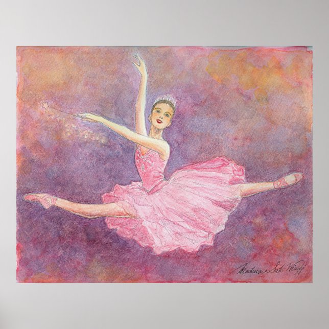 こんぺいとうの精の踊りアートプリント POSTER (Front)