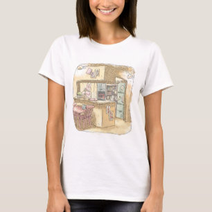 さなくれじ    うさぎのいる黄色いキ T-Shirt