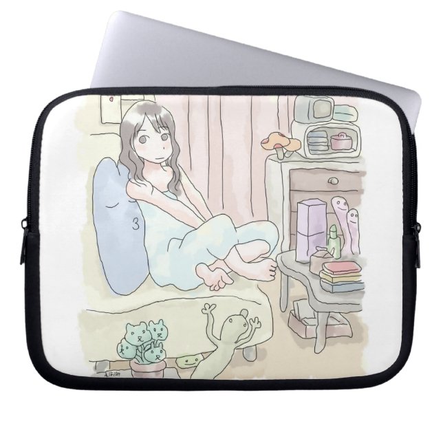 さにごやじ LAPTOP SLEEVE (Front)