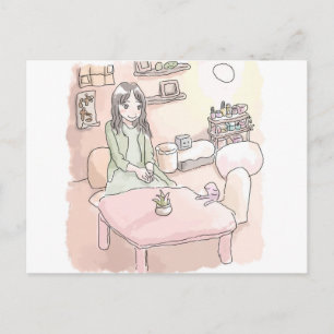 さにれいじ　淡いお部屋と POSTCARD