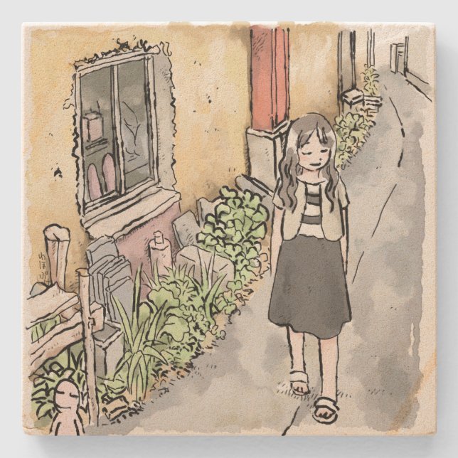 されやしじ STONE COASTER (Front)