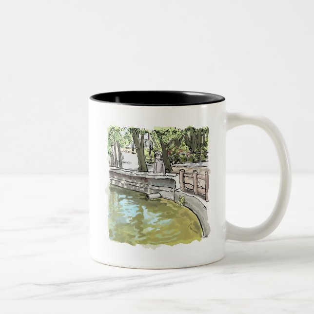 さ れ く じ Two-Tone COFFEE MUG (Right)