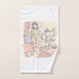 さ れ さ じ 淡 に い n・・・・・・・・・・ hand towel